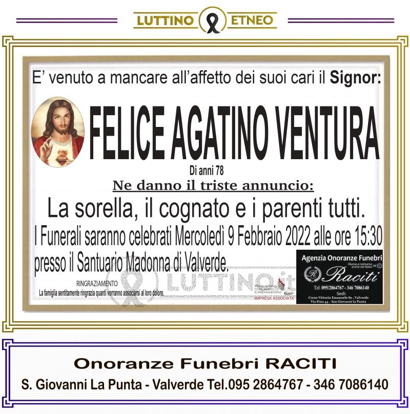 Felice Agatino  Ventura 